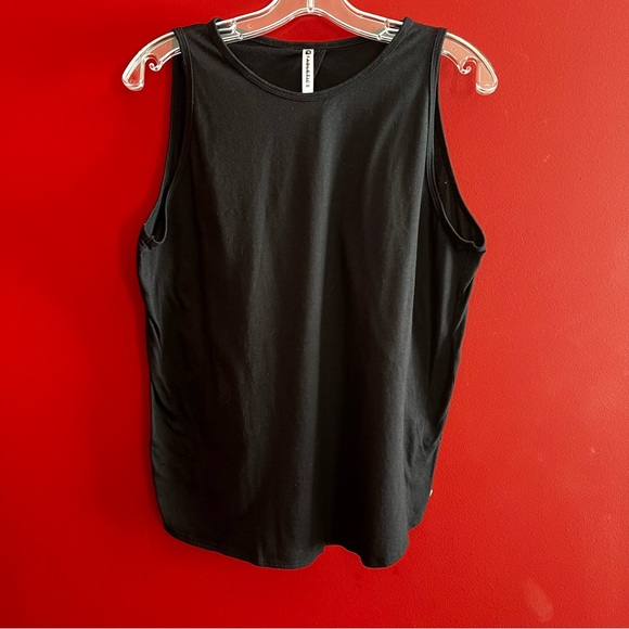 Fabletics “Millie” Open Back Athletic Tank Top, Black - Picture 9 of 11